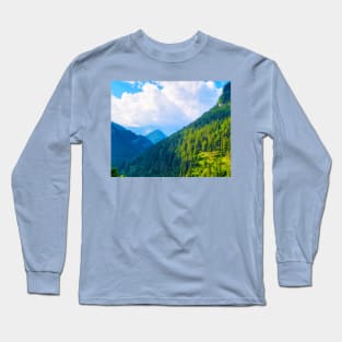 Mountain Gradient Long Sleeve T-Shirt